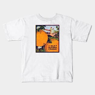 1916 California Oranges Kids T-Shirt